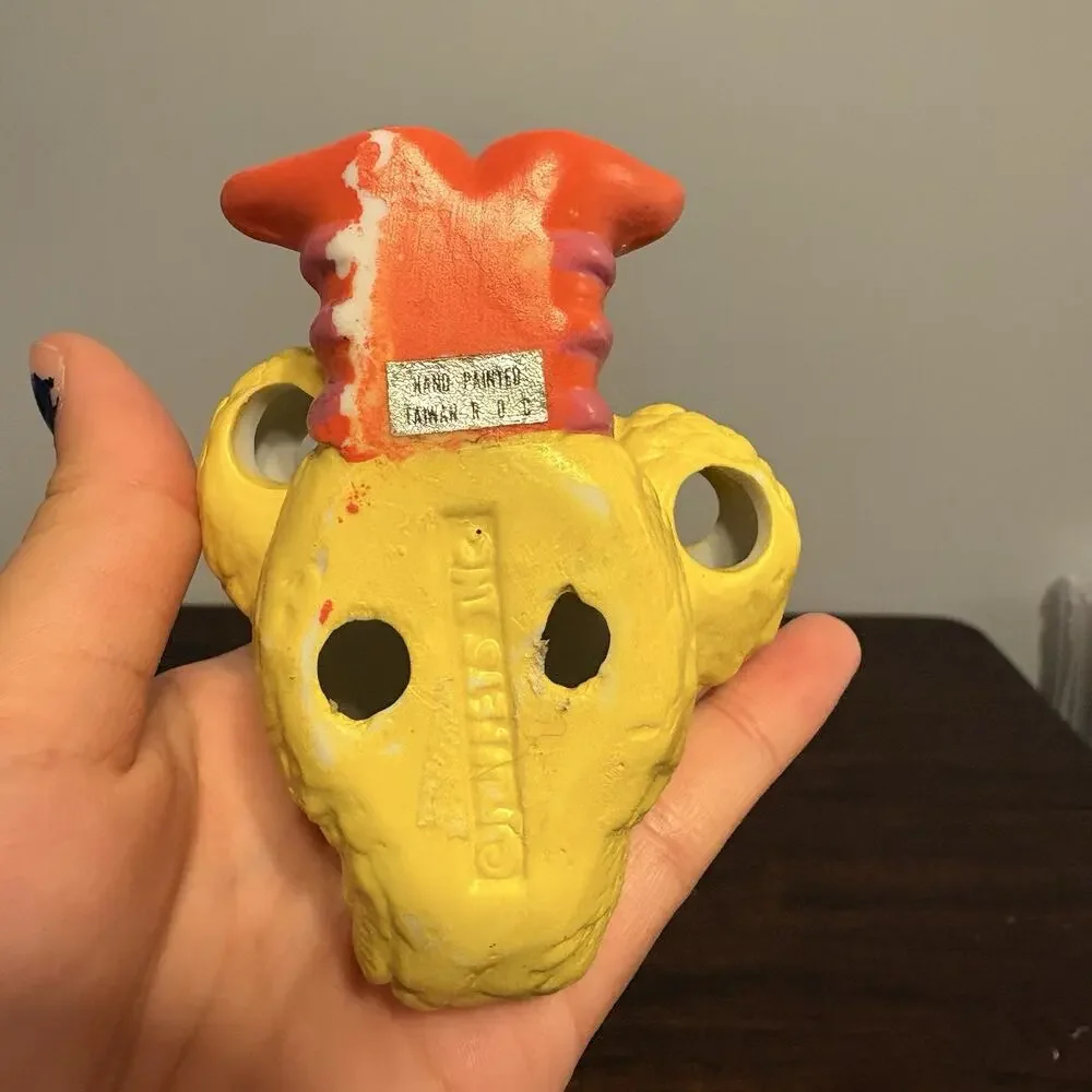 Ceramic Big Bird Toothbrush Holder